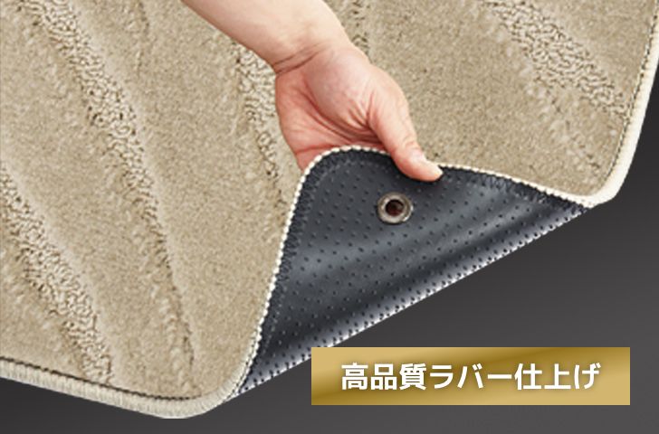 イメージ:高品質ラバー仕上げ